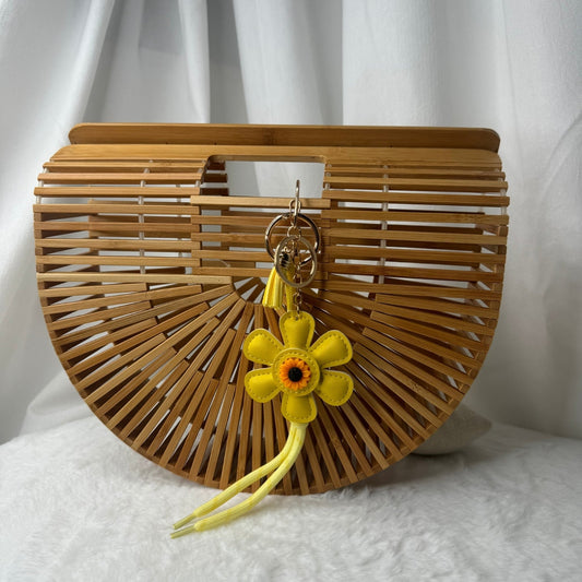 🌼 Gri-Gri de Sac Fleurs Jaunes by Aloha ☀️
