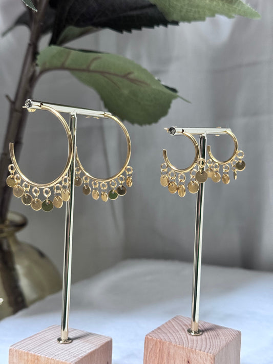 Boucle d’oreilles Casablanca doré“s”