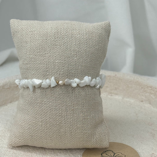 Bracelet hakunamatata blanc🤍