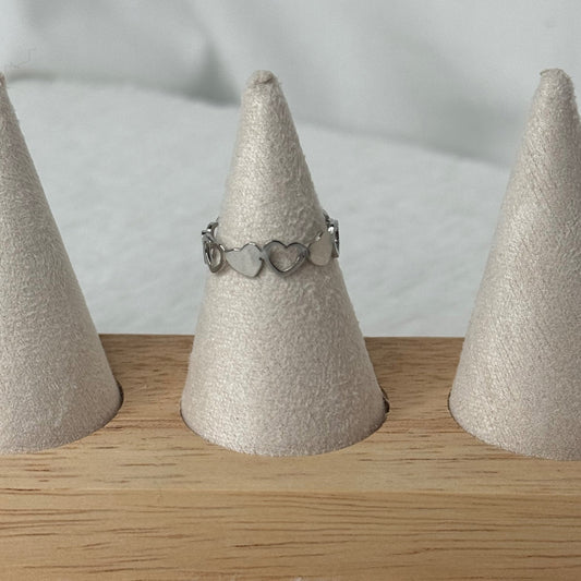 💖 Bague Cœur argent – Aloha Love Vibes ✨💍
