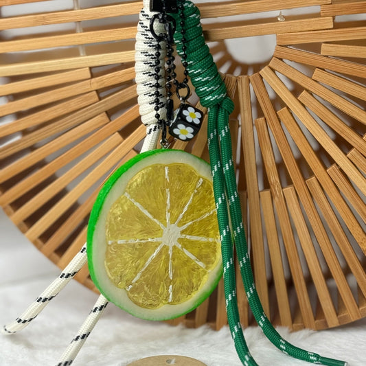 🍋 Gri-Gri de Sac Citron Vert – Fraîcheur tropicale & peps à volonté 💚✨
