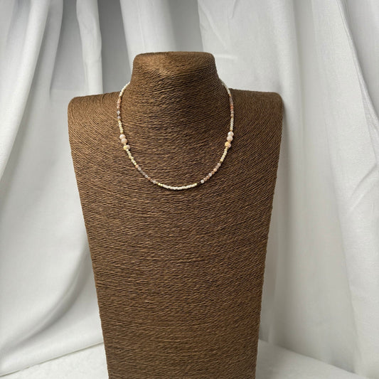🌸 Collier El Nido Blanc 🌿💫