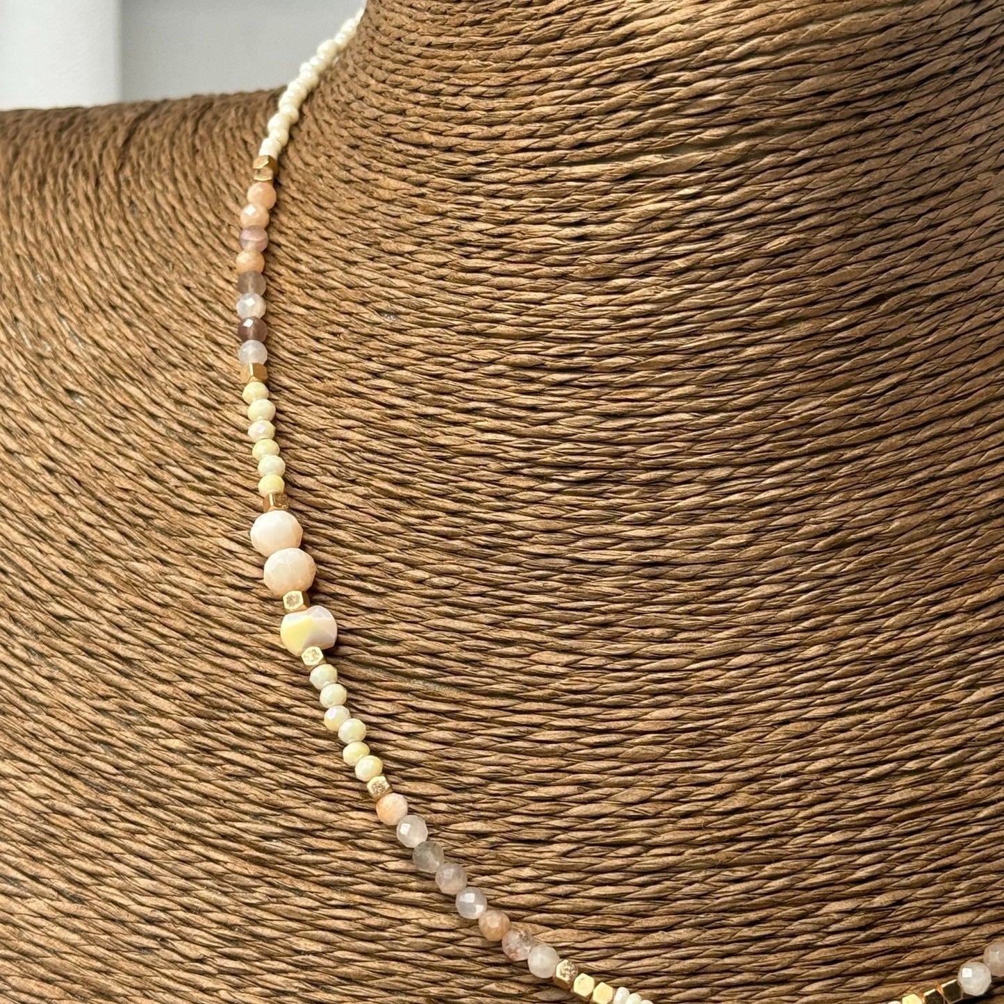 🌸 Collier El Nido Blanc 🌿💫