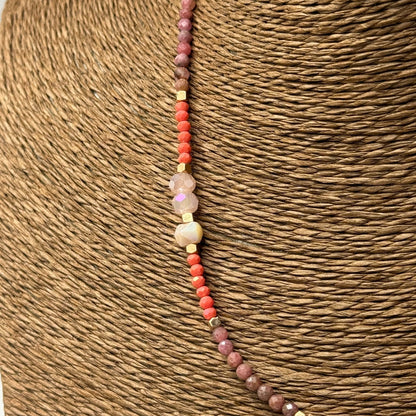 🌸 Collier El Nido Rose🌷💫