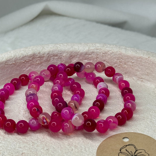 📿Bracelet pole pole fushia📿