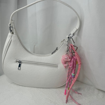 🌸 Grigri de sac – Dauphin rose Aloha 🐬✨