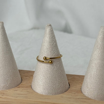🌟 Bague Starfish – Acier inoxydable doré Aloha 🐚✨