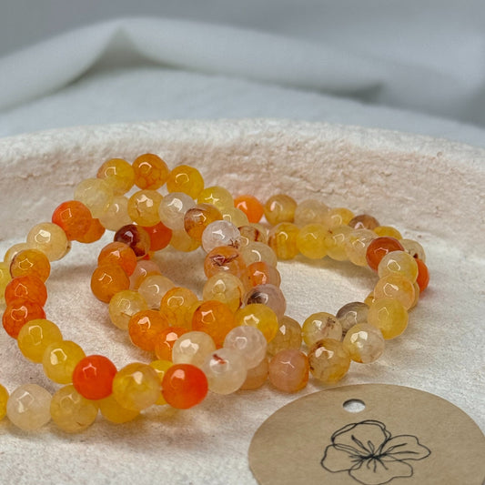📿Bracelet pole pole orange📿