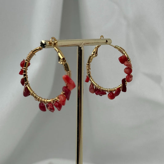 Boucle stone town rouge ❣️