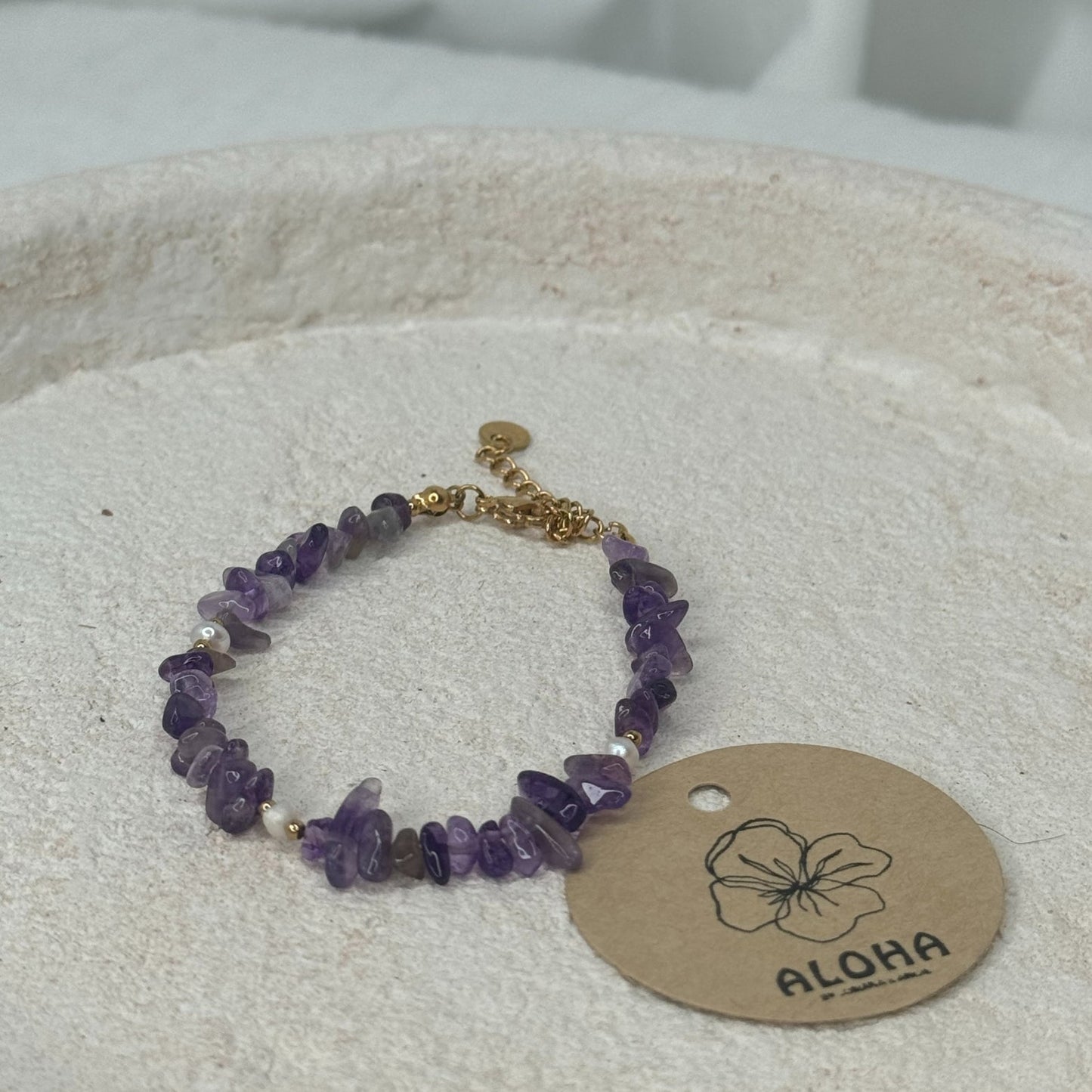 Bracelet hakuna matata violet💜