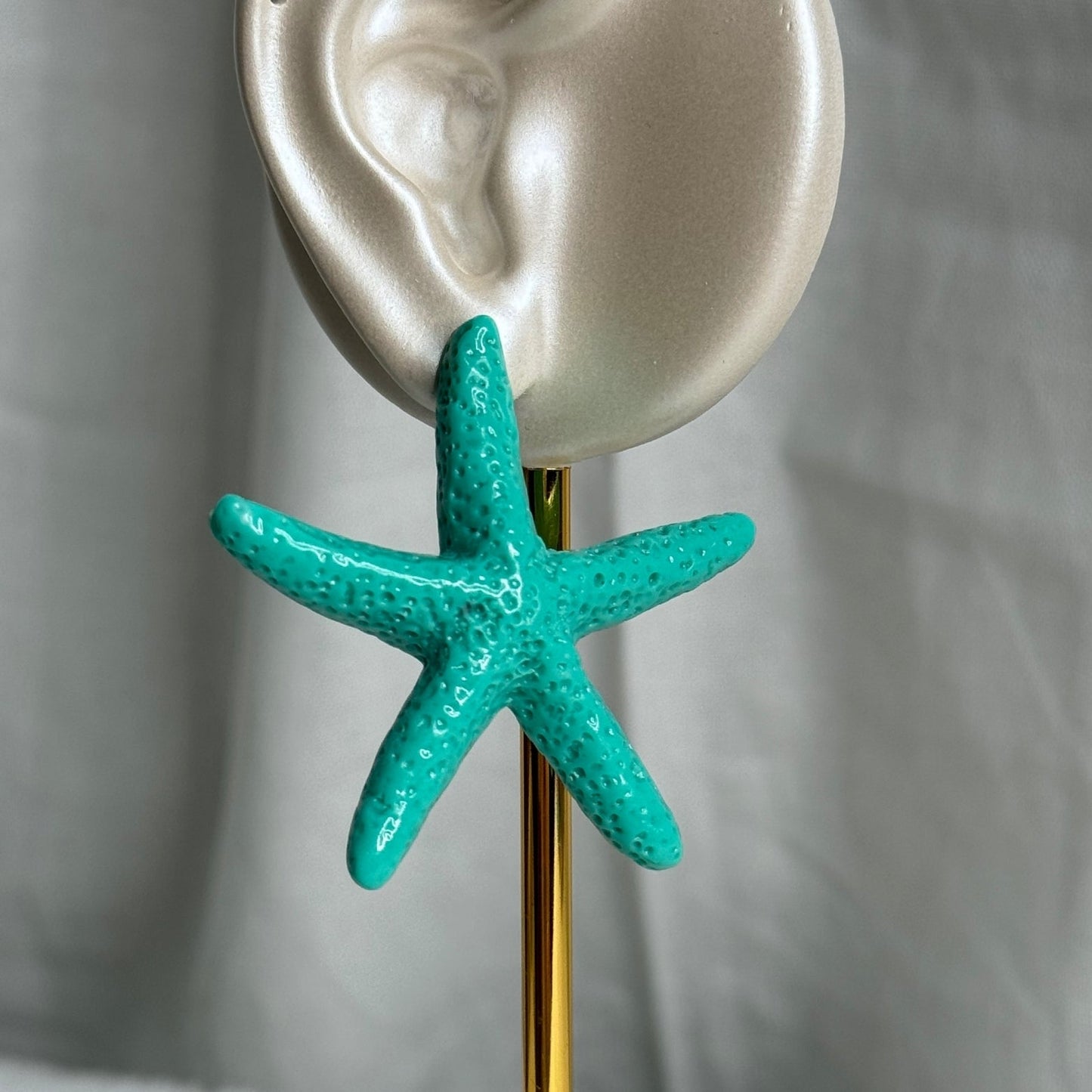 Boucle étoile turquoise ⭐️