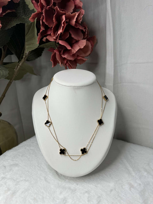 ✨Collier chance noir✨