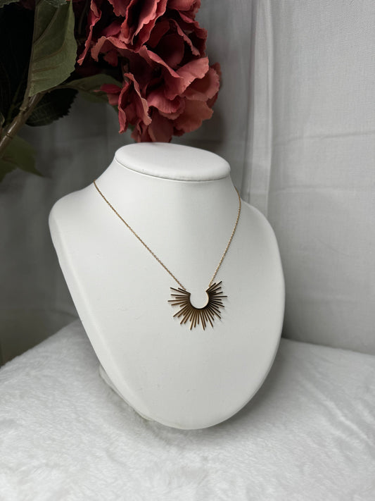 Collier demi soleil