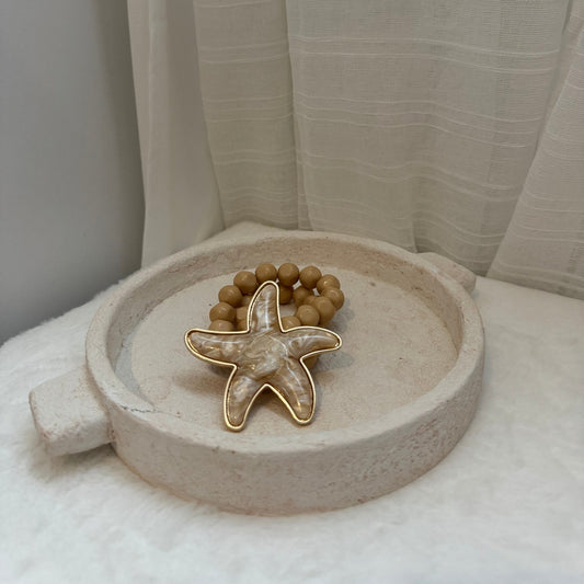 🌟 Bracelet Koh Tao Étoile de Mer BEIGE – Ambiance tropicale & esprit marin ✨ (Copie) (Copie)
