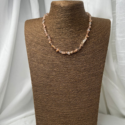 🍂 Collier Massaï Marron – Naturel, élégant & pierres précieuses 💎🌿