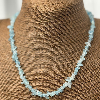 💙 Collier Massaï Bleu Clair – Douceur, élégance & pierres naturelles 🌸💎