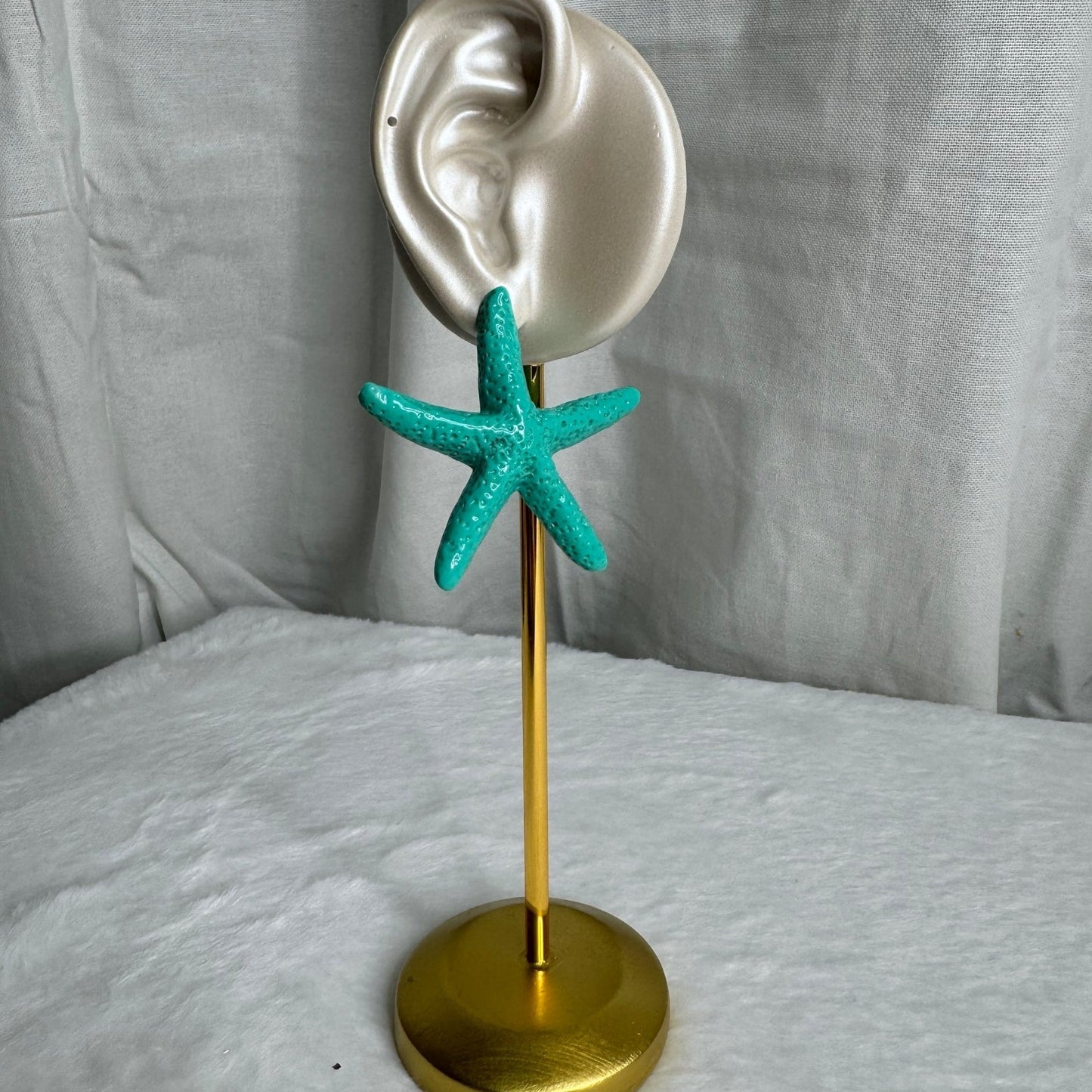 Boucle étoile turquoise ⭐️