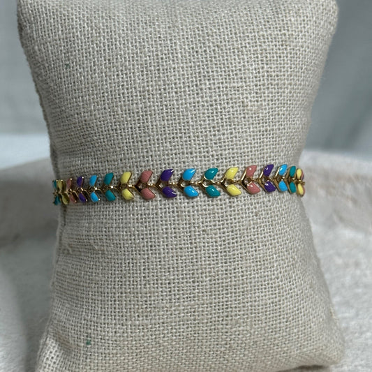 🤍 Bracelet Nakupenda multicolore 🩵🩷💙