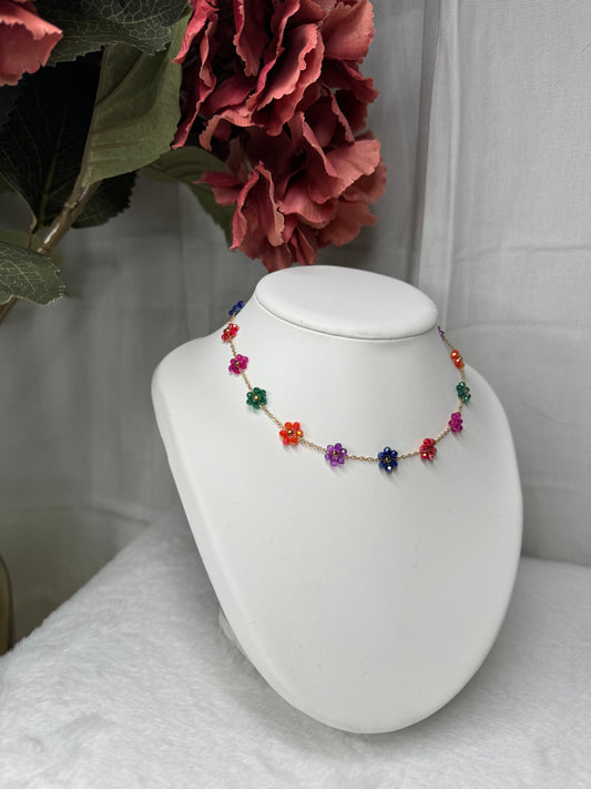 Collier peace milticolor 🌺