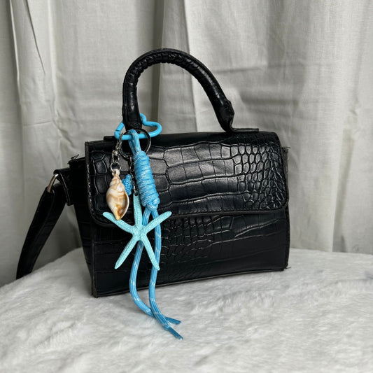 🌺 grigri étoile mer bleu⭐️