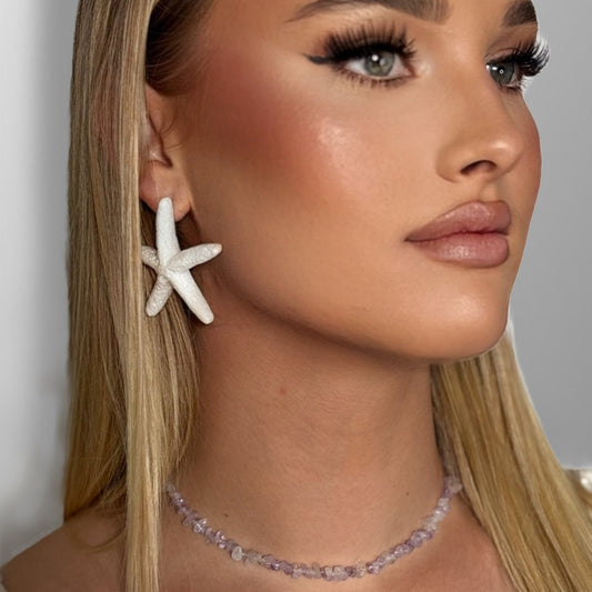 Boucle étoile blanc⭐️