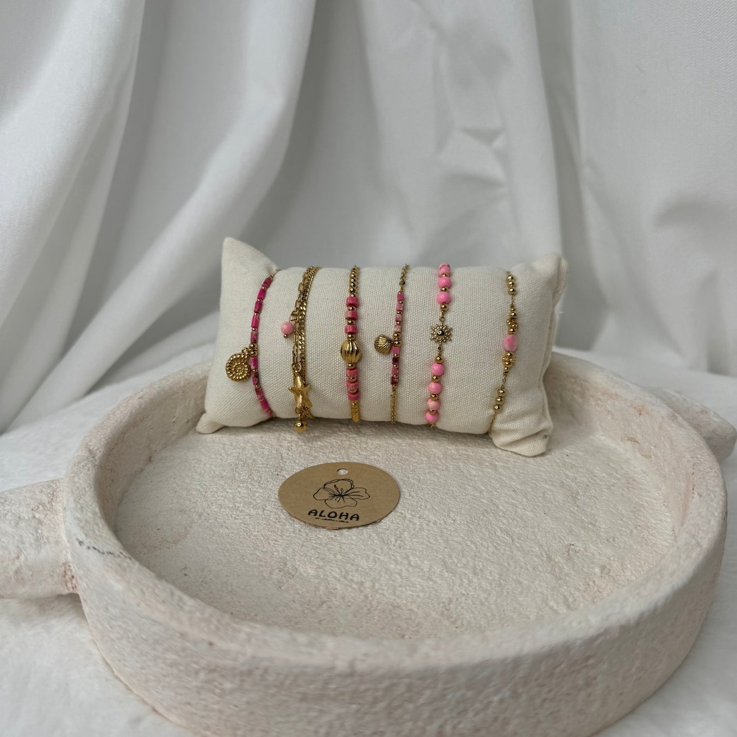 🌸 Set Bracelet Rose – Douceur, love & vibes estivales 💕