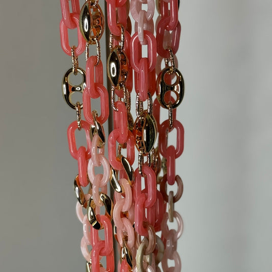 💖 Collier Téléphone Y2K Vibes – ROSE💖