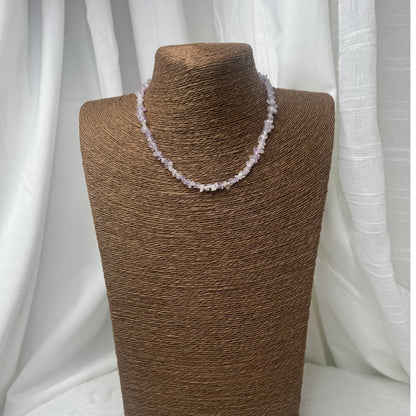 💜 Collier Massaï Violet – Élégance mystique & pierres naturelles ✨🌿
