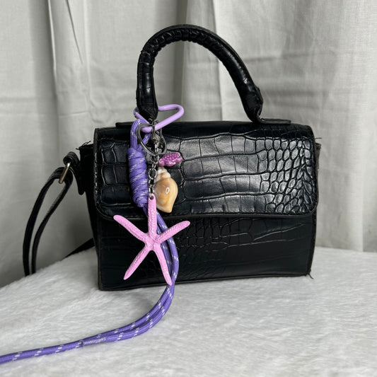 🌺 grigri étoile mer violet⭐️