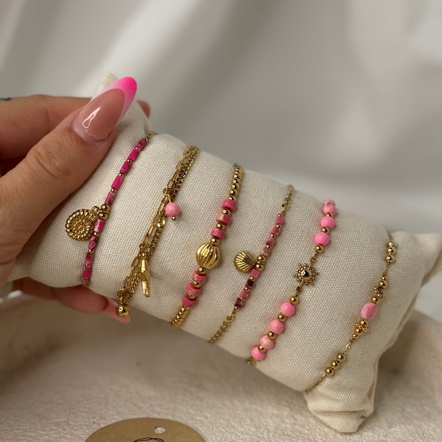 🌸 Set Bracelet Rose – Douceur, love & vibes estivales 💕