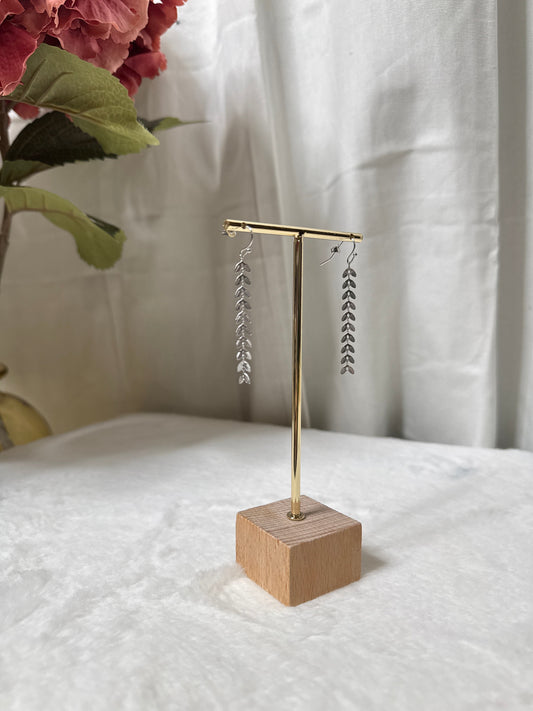 ✨Boucle d’oreilles nakupenda-argenté✨