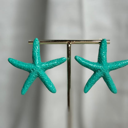 Boucle étoile turquoise ⭐️