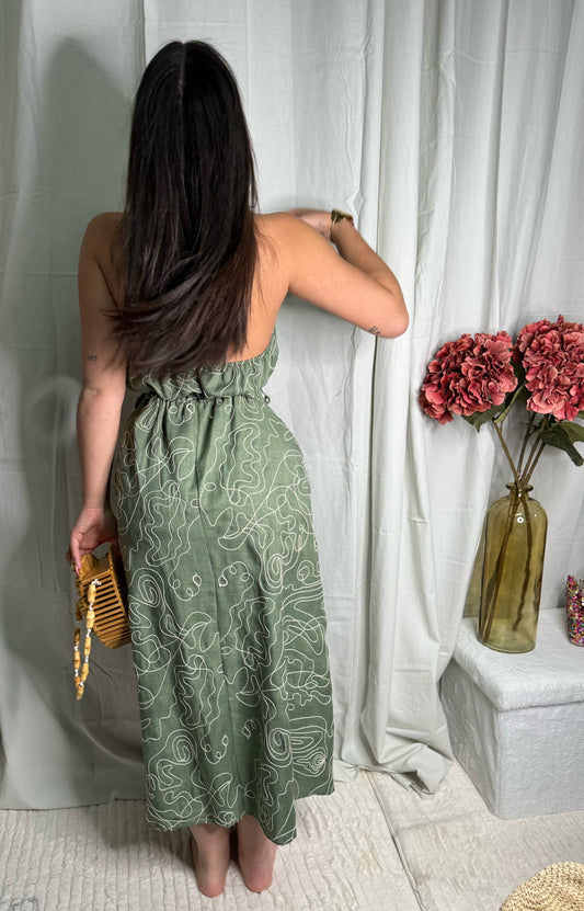 💚 Robe Santorini – Verte 💚