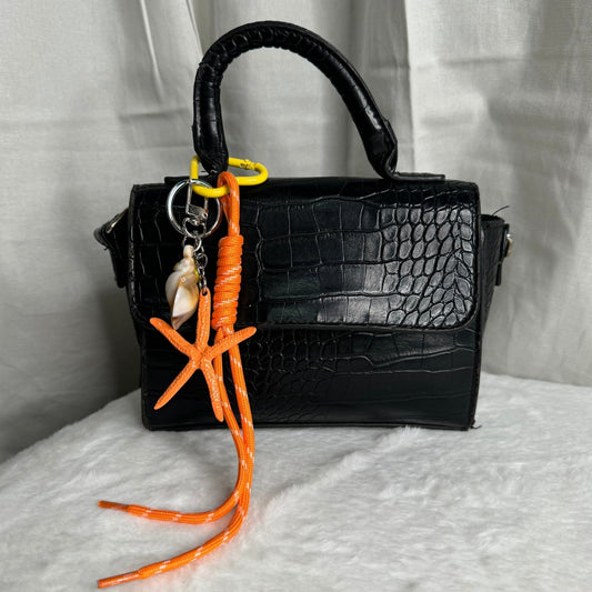 🌺 grigri étoile mer orange⭐️
