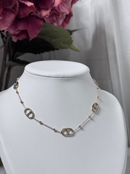✨Collier maille dorée✨