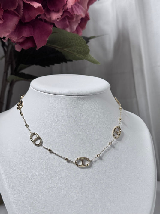 ✨Collier maille dorée✨