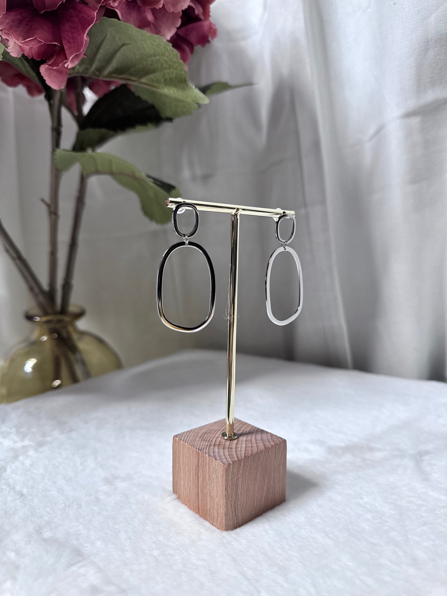 ✨boucles d’oreilles hera-argenté✨