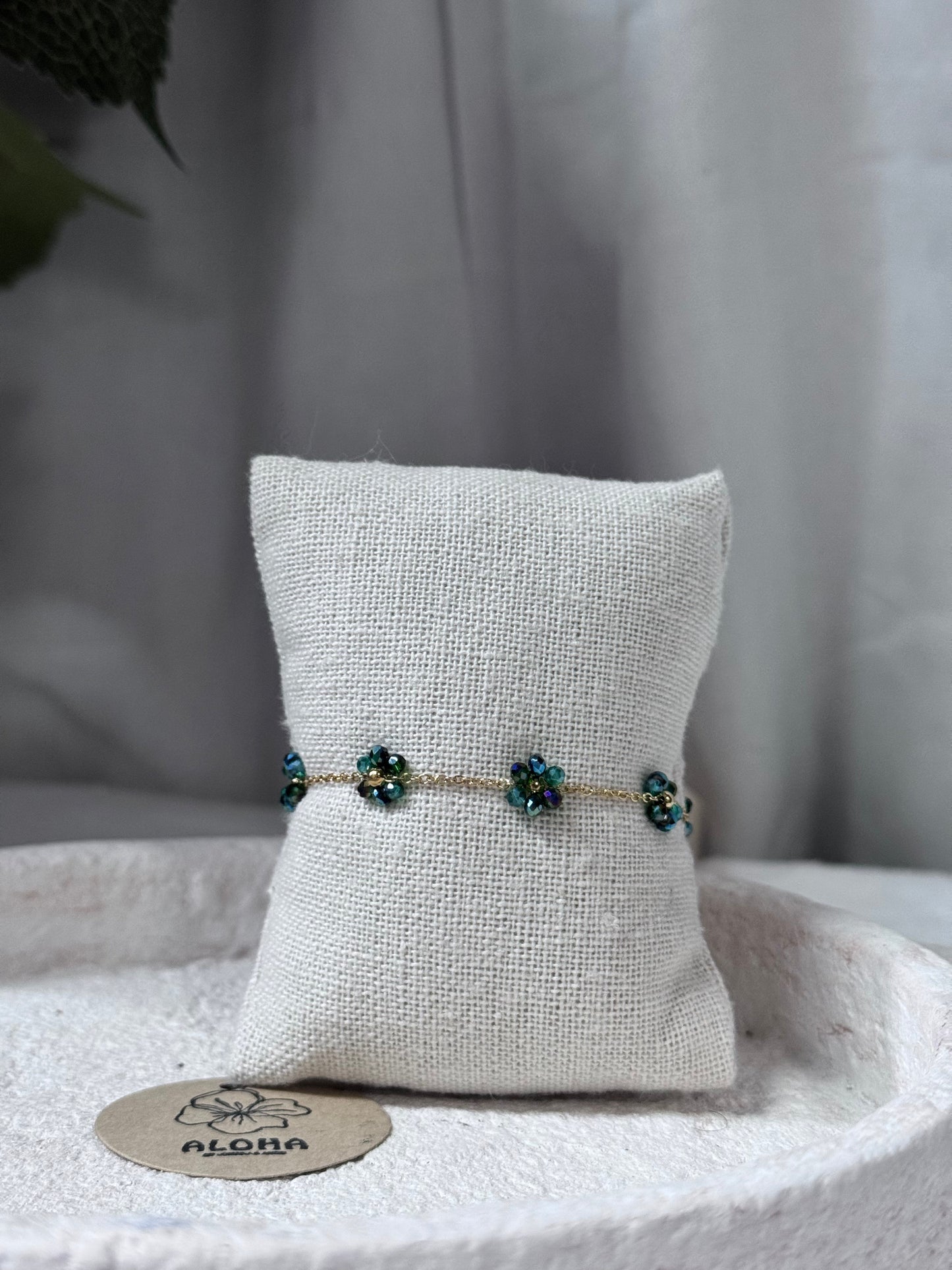✨bracelet peace vert✨