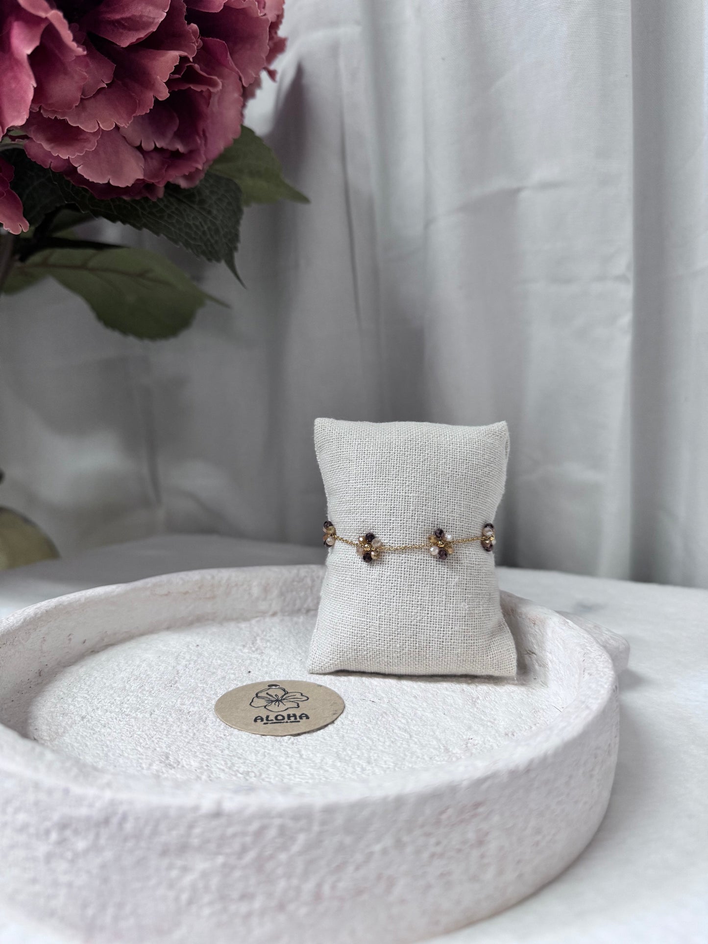 ✨bracelet peace marron ✨