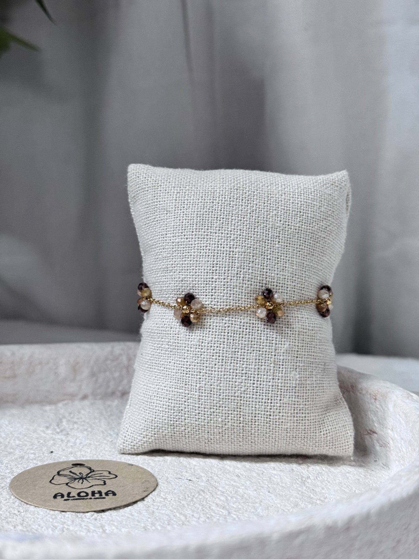 ✨bracelet peace marron ✨