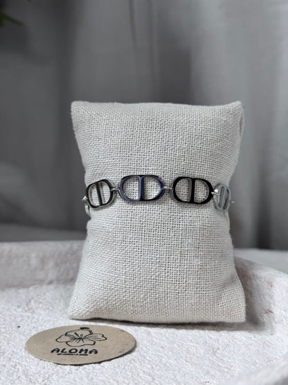 ✨bracelet 7D-argenté✨