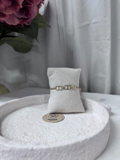 ✨bracelet 3D-doré✨