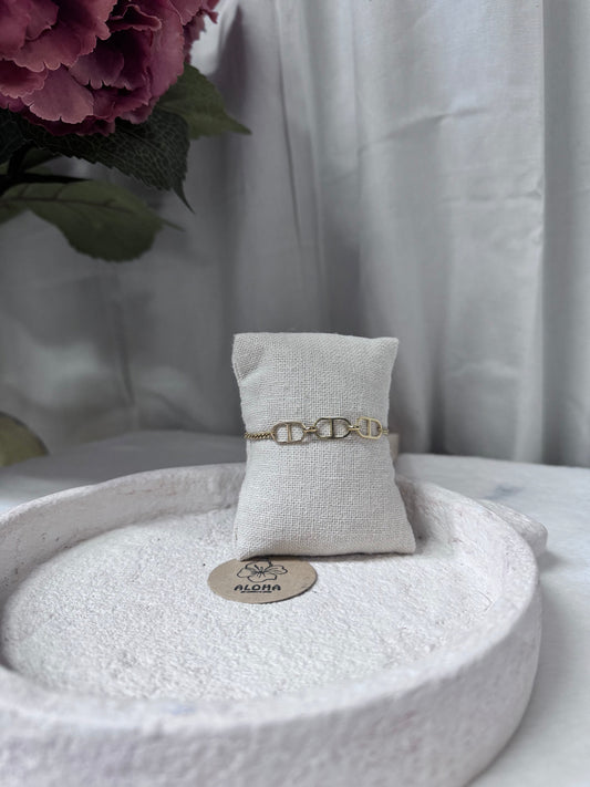 ✨bracelet 3D-doré✨