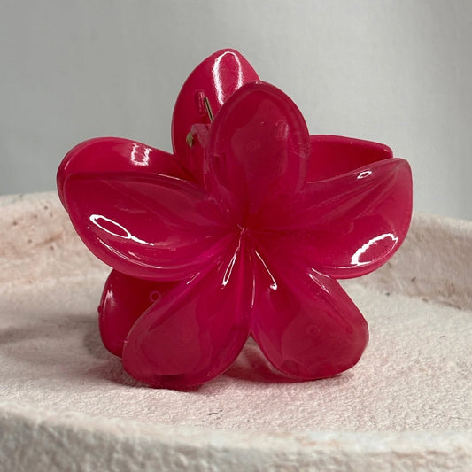 Pince fleurs rose foncé